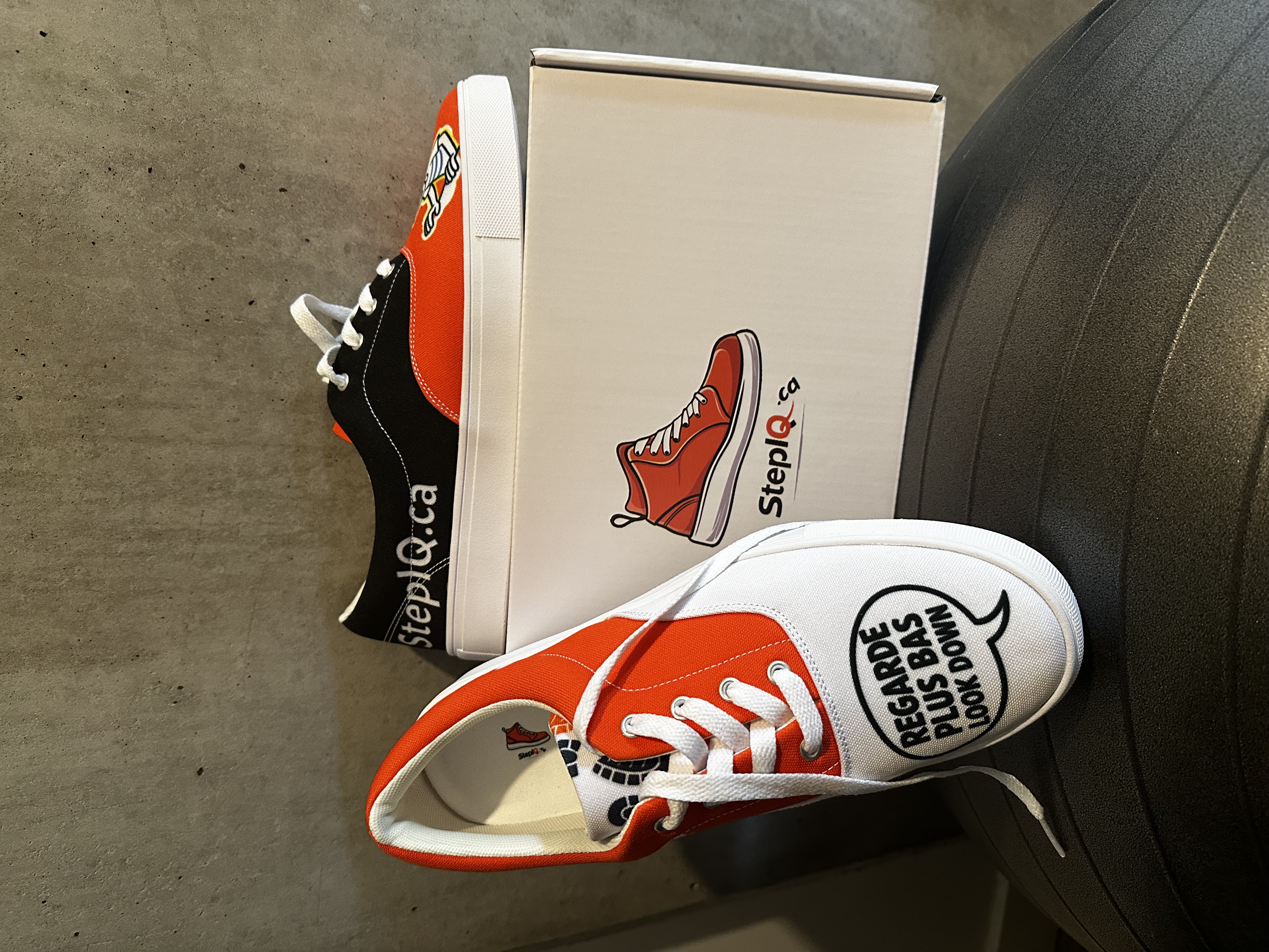 StepIQ Toile Lacet - Chaussures personnalisées